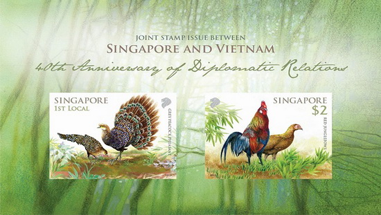 Singapore-Vietnam Joint Issue - Miniature Sheet