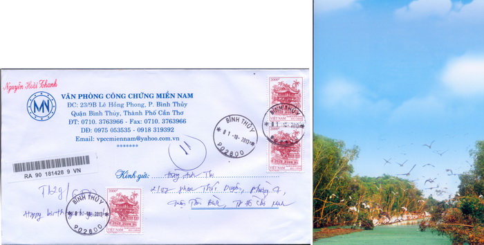 Name:  Viet Stamp-Thu CMSN from Thanh.jpg
Views: 236
Size:  101.0 KB