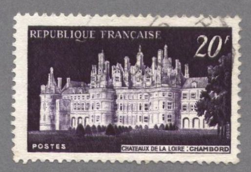 Name:  timbre france 1952 - 0924 - Vue du chateau de Chambord - Chateaux de la Loire.jpg
Views: 468
Size:  34.3 KB