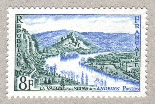 Name:  timbre france 1954 - 0977 - Vue de la vallee de la Seine aux Andelys, chateau Gaillard - Serie t.JPG
Views: 469
Size:  46.4 KB