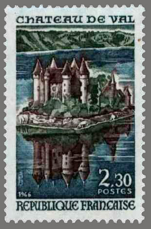 Name:  timbre france 1966 - 1506 - Chateau de Val (Cantal) - Serie monuments et sites.jpg
Views: 435
Size:  83.5 KB