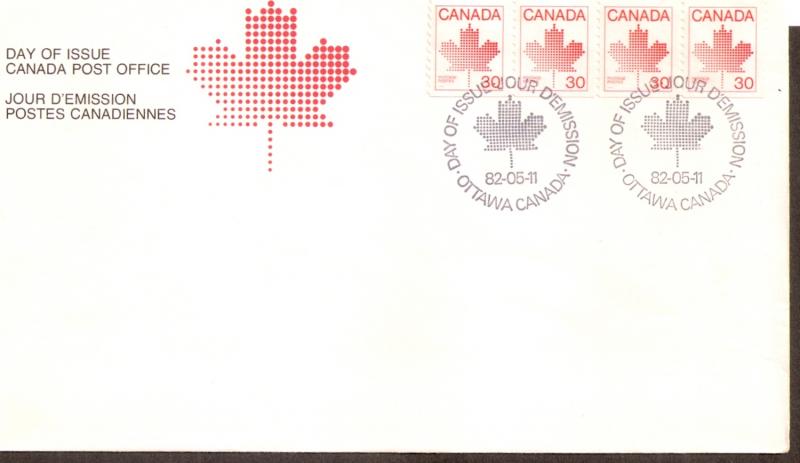 Name:  Canada 0950z FDC Stripof4.jpg
Views: 2264
Size:  30.9 KB